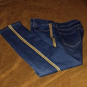 Women Charter Club Blue Denim Skinny Ankle Jeans, Sz 12